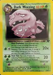 Dark Weezing - 14/82 (TR) Rare - Heavy Play Holofoil Unlimited