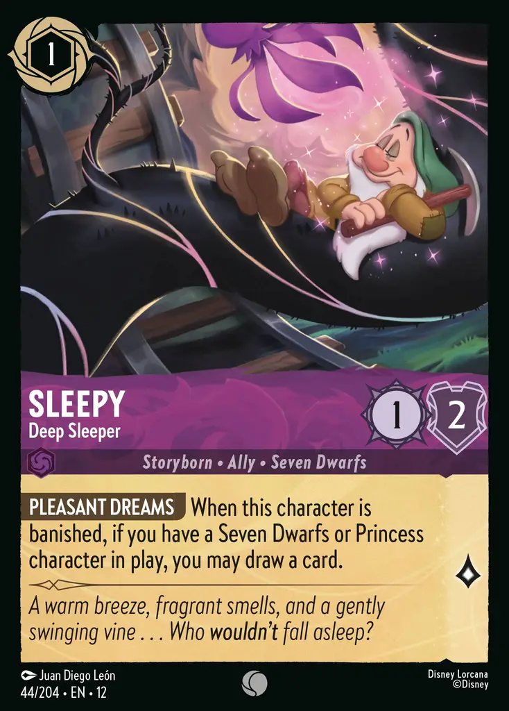 Sleepy - Deep Sleeper (Wilds Unknown - 044/204) Common