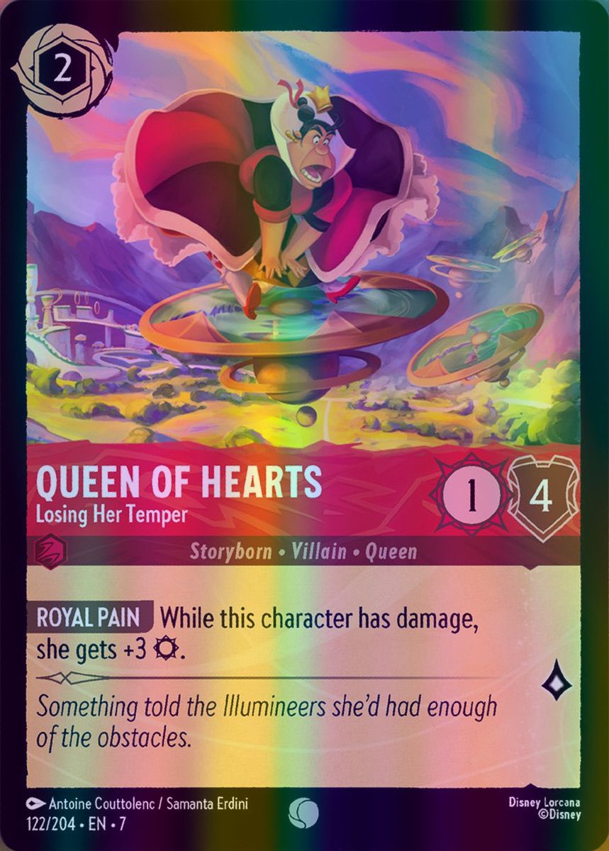 Queen of Hearts - Losing Her Temper (Archazia's Island - 122/204) Common