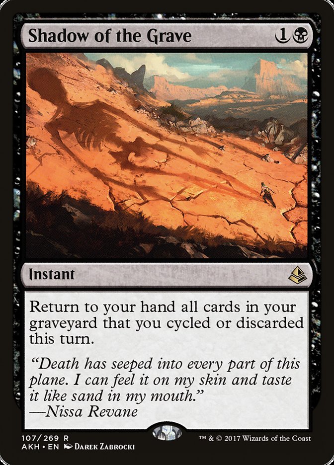 Shadow of the Grave (AKH-R-FOIL) Light Play