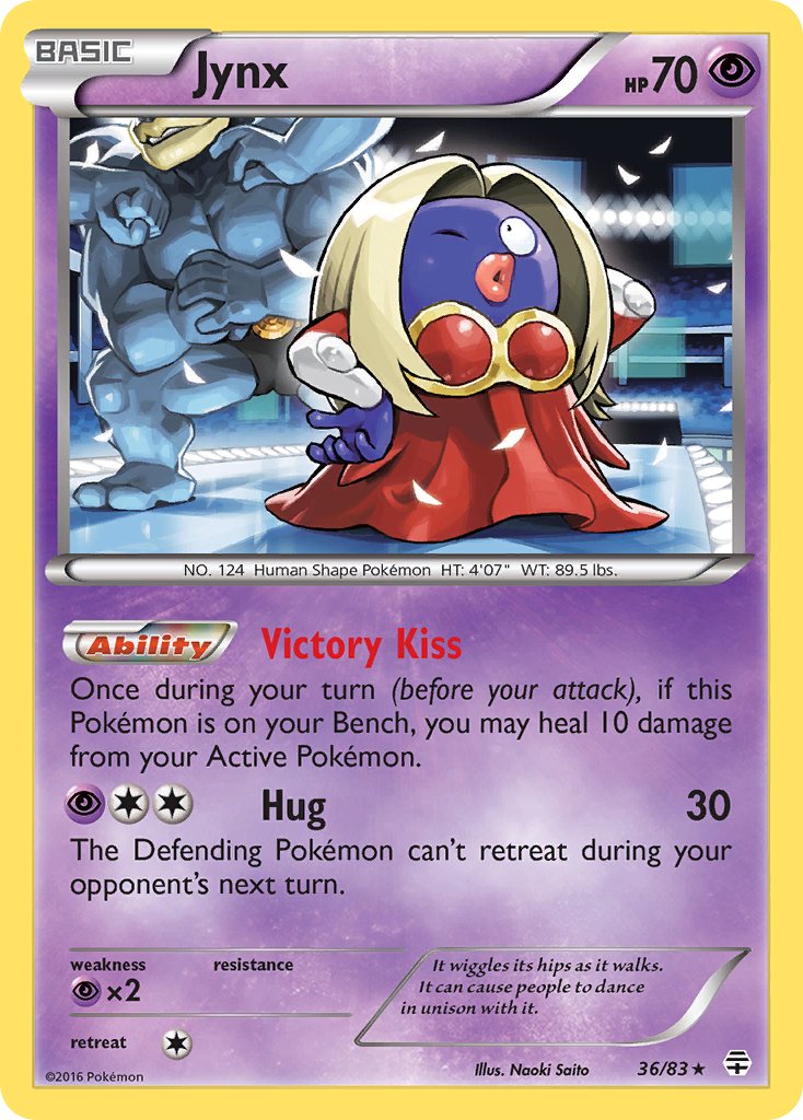 Jynx - 036/083 (GEN) Rare - Near Mint