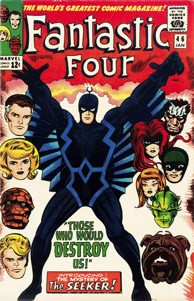 Fantastic Four (1966) #46 (3.0) 1st App Black Bolt, Seeker