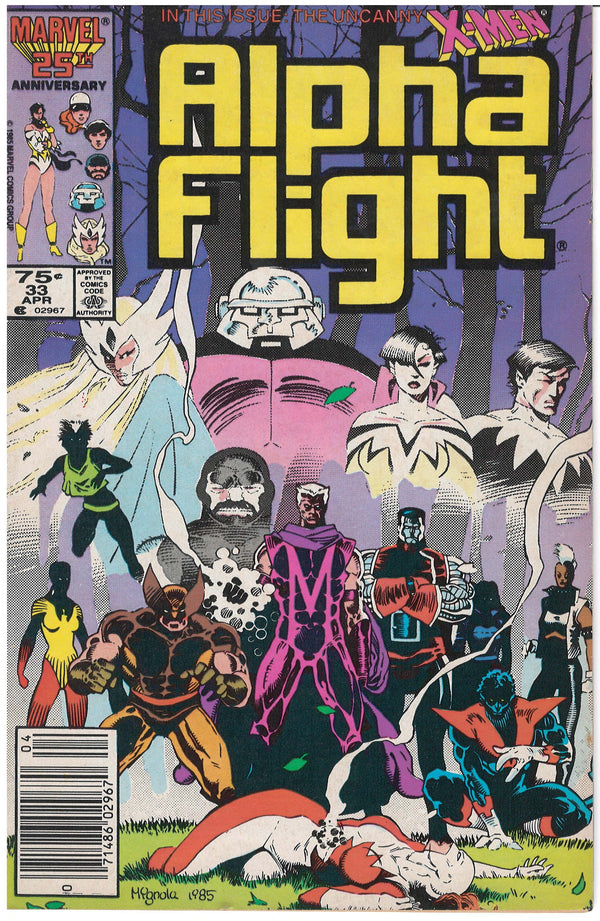 Alpha Flight (1983 Series) #33 (8.0) 1st Lady Deathstrike