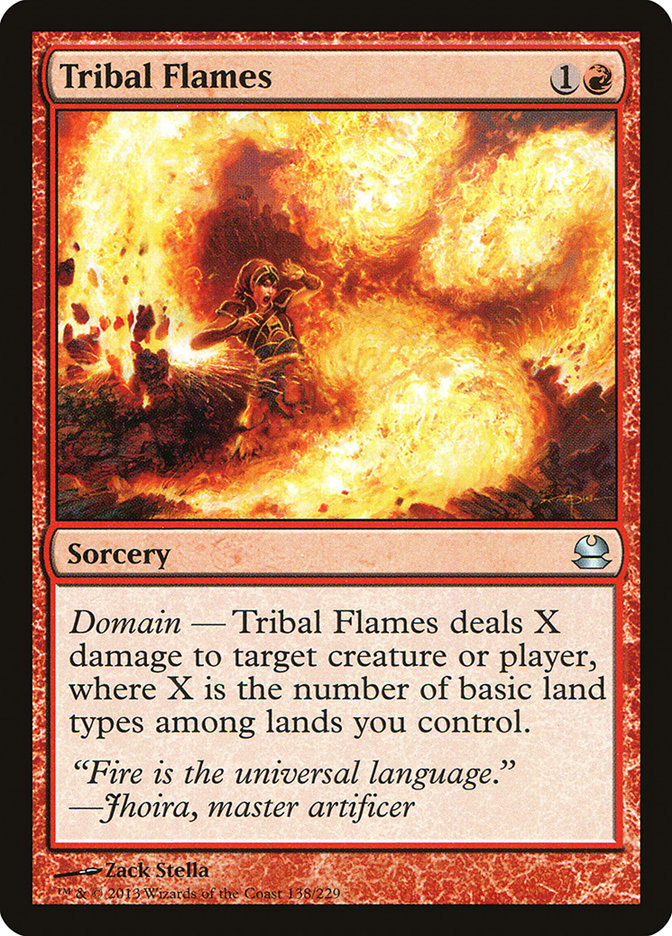 Tribal Flames (MMA-U-FOIL)