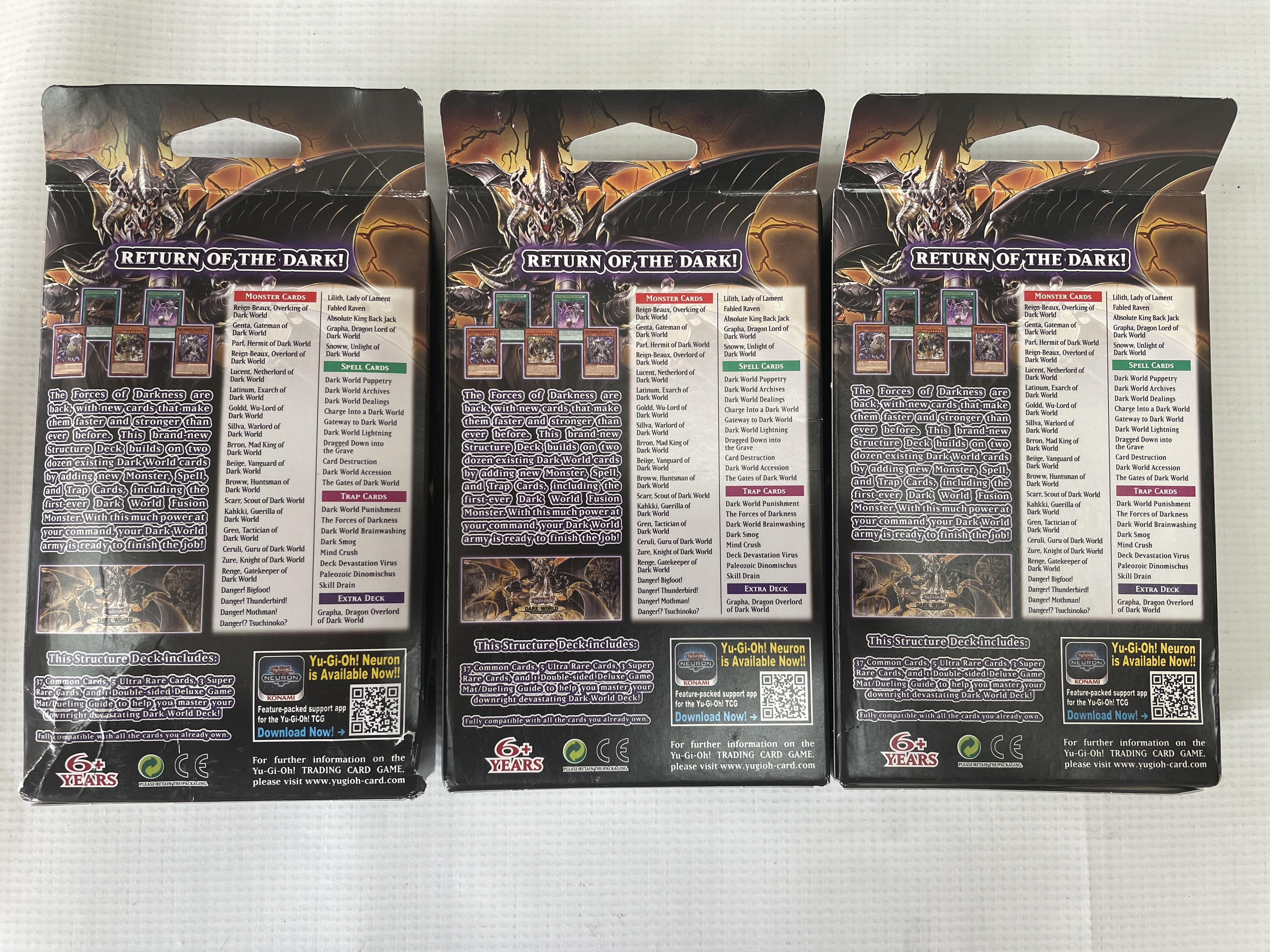 Yu-Gi-Oh!: Structure Deck - Dark World (Box Damaged)