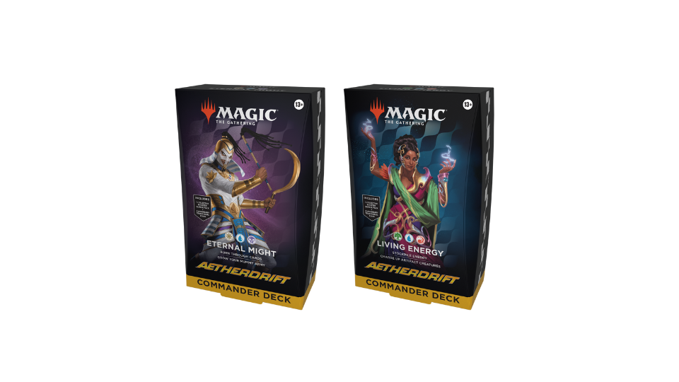 MTG: Aetherdrift - Commander Decks: Bundle [Living Energy + Eternal Mi MTG: Aetherdrift - Commander Decks: Bundle [Living Energy + Eternal Mi