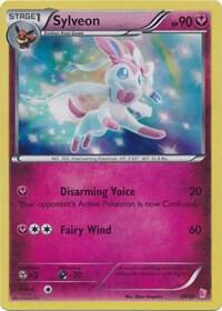 Sylveon - 30/30 (TK6S) Common - Damged Holofoil