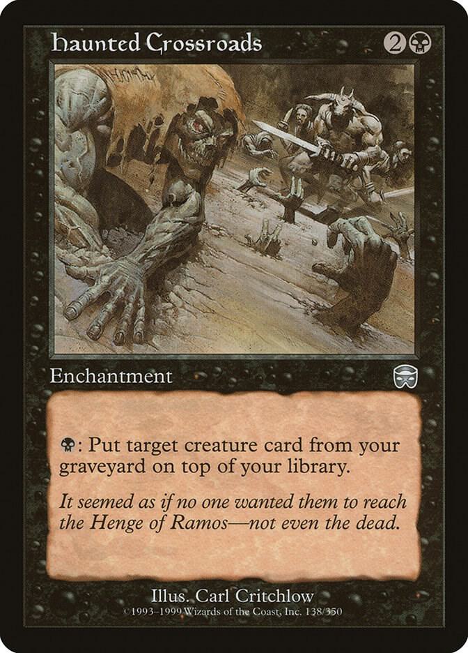 Haunted Crossroads (MMQ-U) Lightly Played