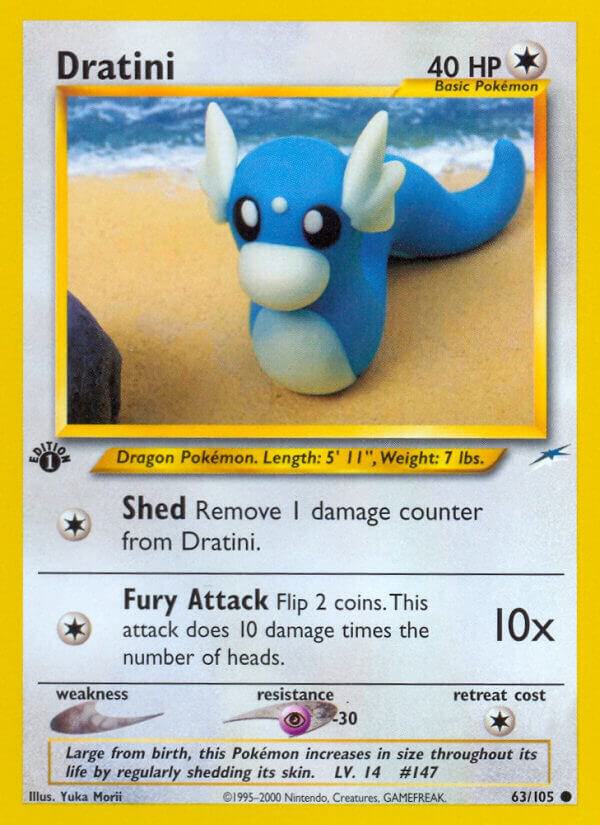 Dratini - 063/105 (N4) Rare Near Mint