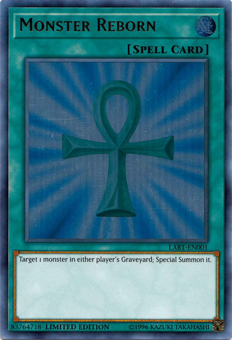 Monster Reborn (LART-EN001) Ultra Rare - Light Play Limited