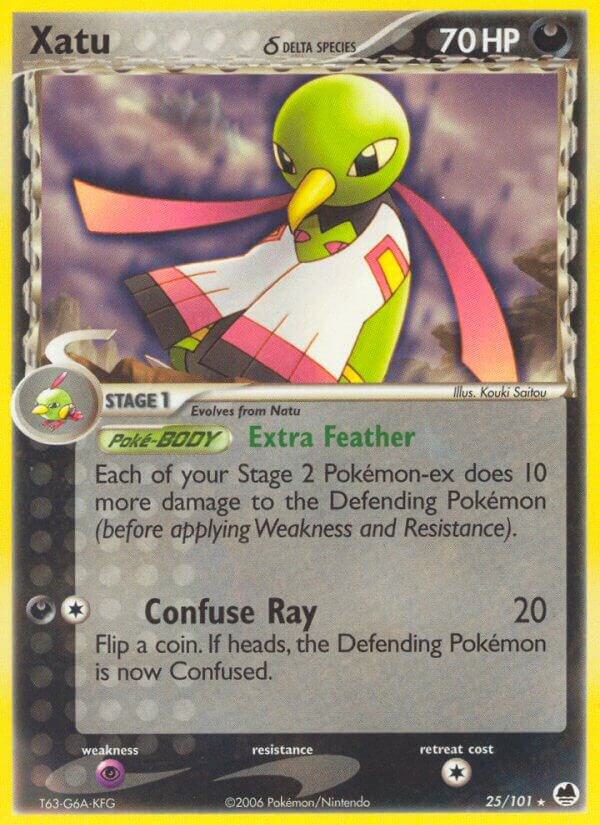 Xatu 25/101 (DS) Rare Light Play
