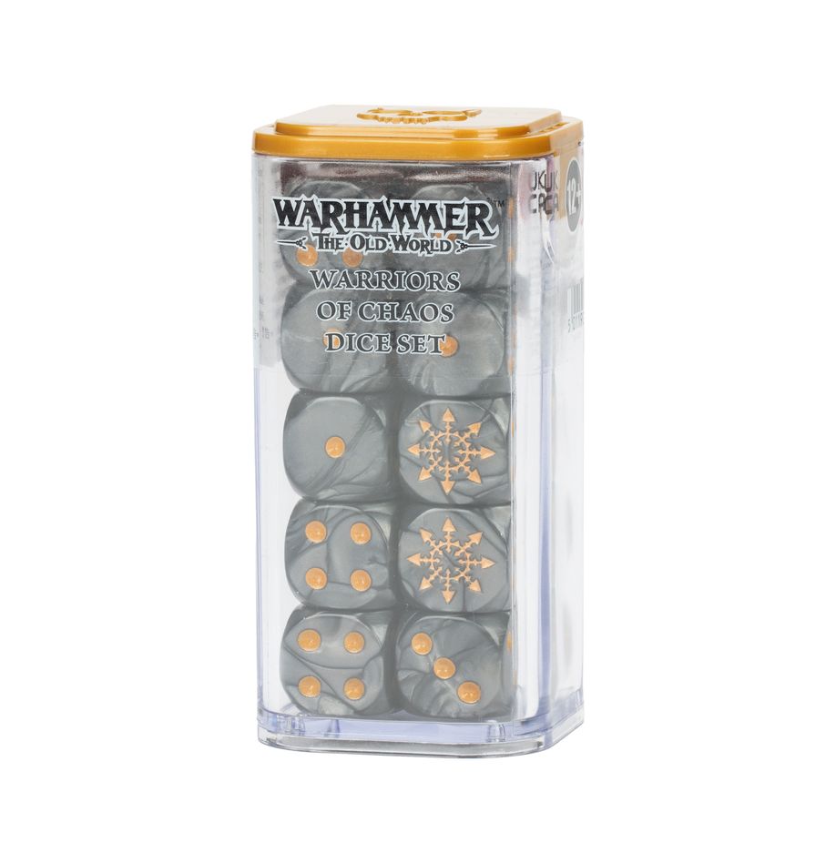 Citadel Hobby: Dice Set - Warhammer The Old World: Warriors of Chaos