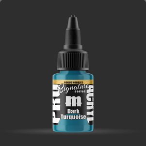 Monument Hobbies: PRO Acryl Signature Series - S34 Rogue Hobbies Dark Turquoise (22mL)