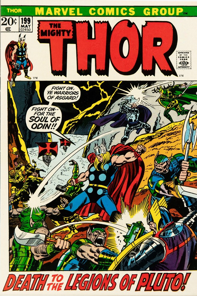 The Mighty Thor (1966 Series) #199 (4.0) 1st App Ego Prime