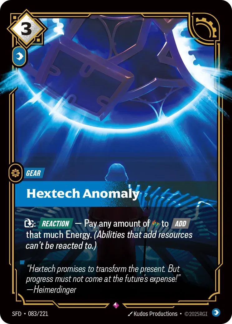 Hextech Anomaly - 083/221 (SFD) Rare