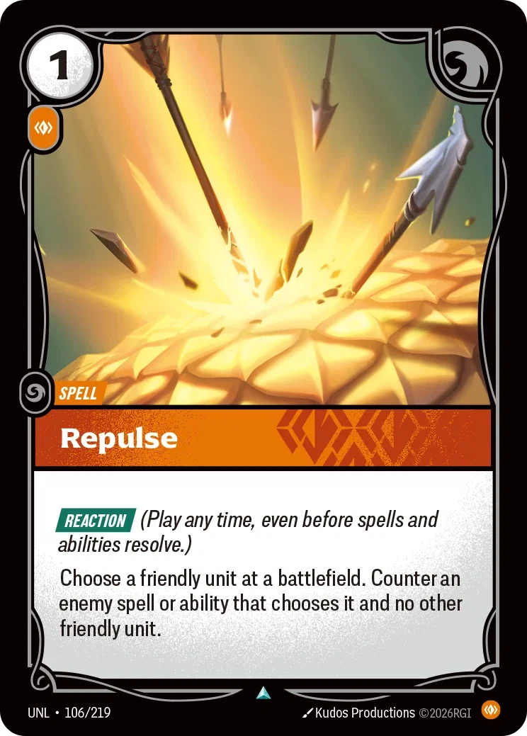 Repulse - 106/219 (UNL) Uncommon