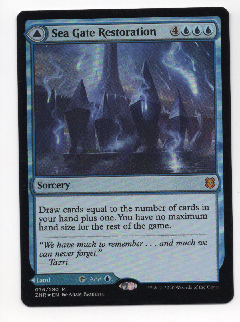 Sea Gate Restoration // Sea Gate, Reborn (ZNR-M-FOIL)