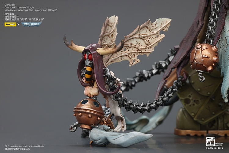 JoyToy: Warhammer 40K - 1:18 Scale Mortarion - Daemon Primarch of Nurgle
