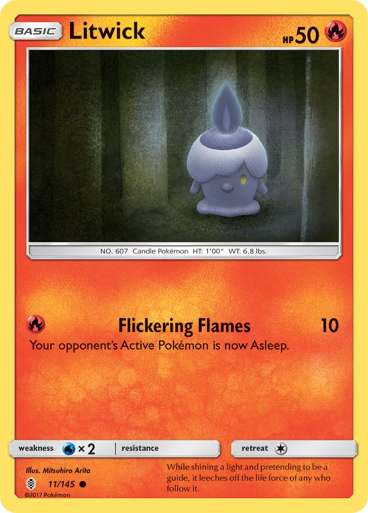 Litwick - 011/145 (SM:GRI) Common - Near Mint