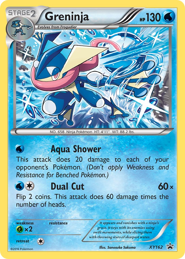 Greninja - XY162 (XY:PR) Promo - Near Mint Holofoil