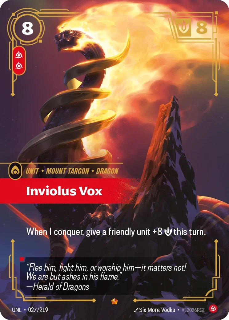 Inviolus Vox - 027/219 (UNL) Epic