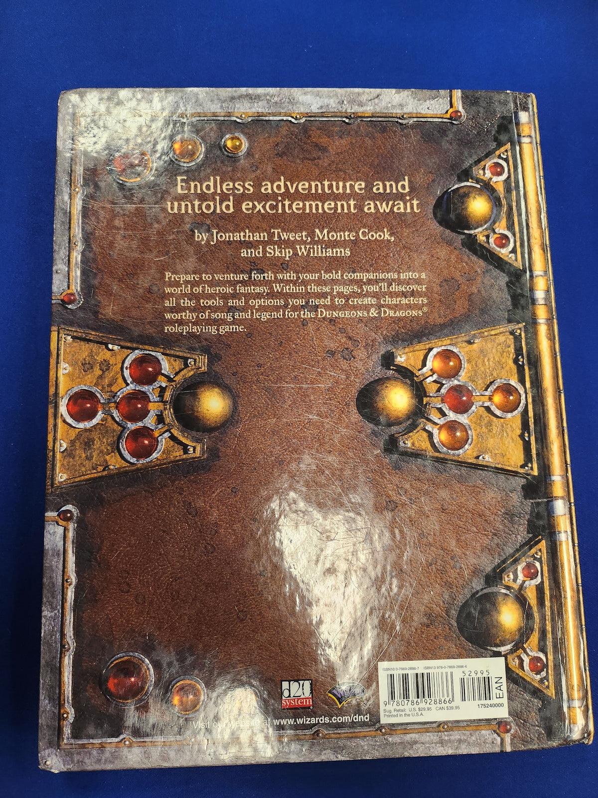 D&D 3.5E: Player's Handbook - Core Rulebook 1 (USED)