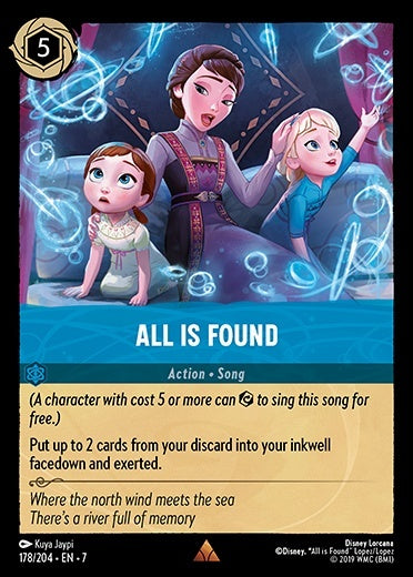 All Is Found (Archazia's Island - 178/204) Rare