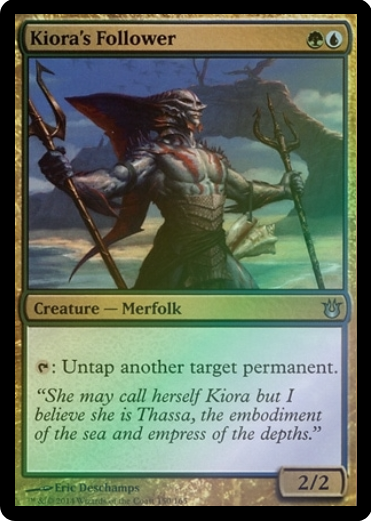 Kiora's Follower (BNG-U-FOIL)