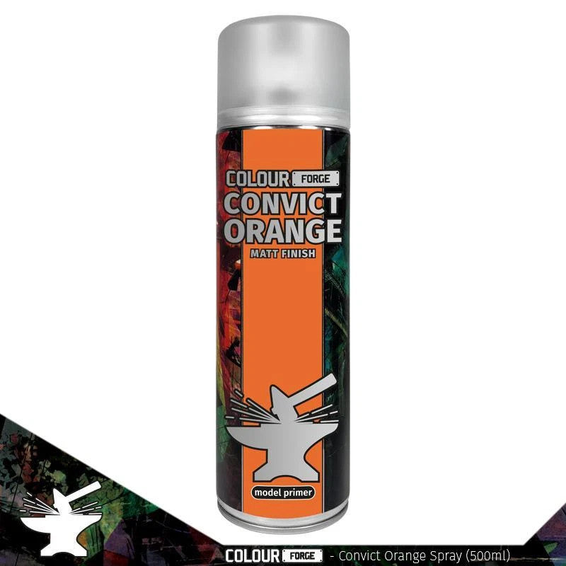 Colour Forge: Spray - Convict Orange (500mL)