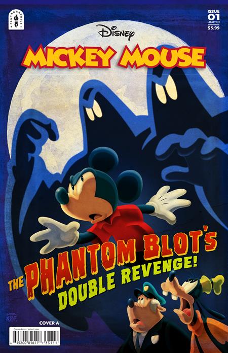 MICKEY MOUSE THE PHANTOM BLOTS DOUBLE REVENGE #1 CVR A JOHN LOTER