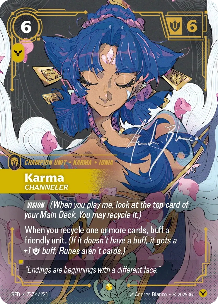 Karma - Channeler (Signature) - 237*/221 (SFD) Showcase