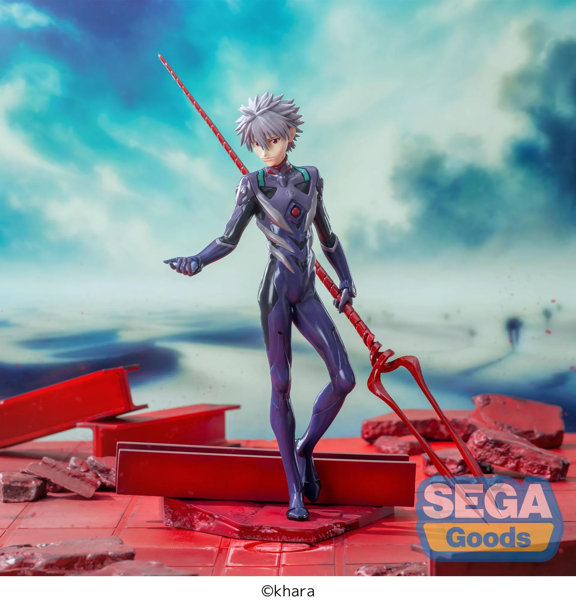 Evangelion: Kaworu Nagisa x Spear of Longinus Luminasta