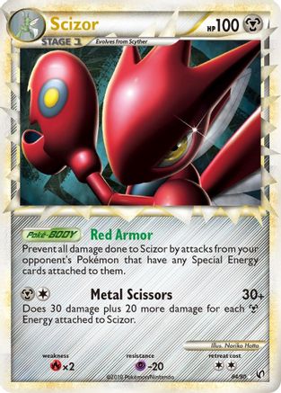 Scizor (Prime) (84/90) - Moderate Play