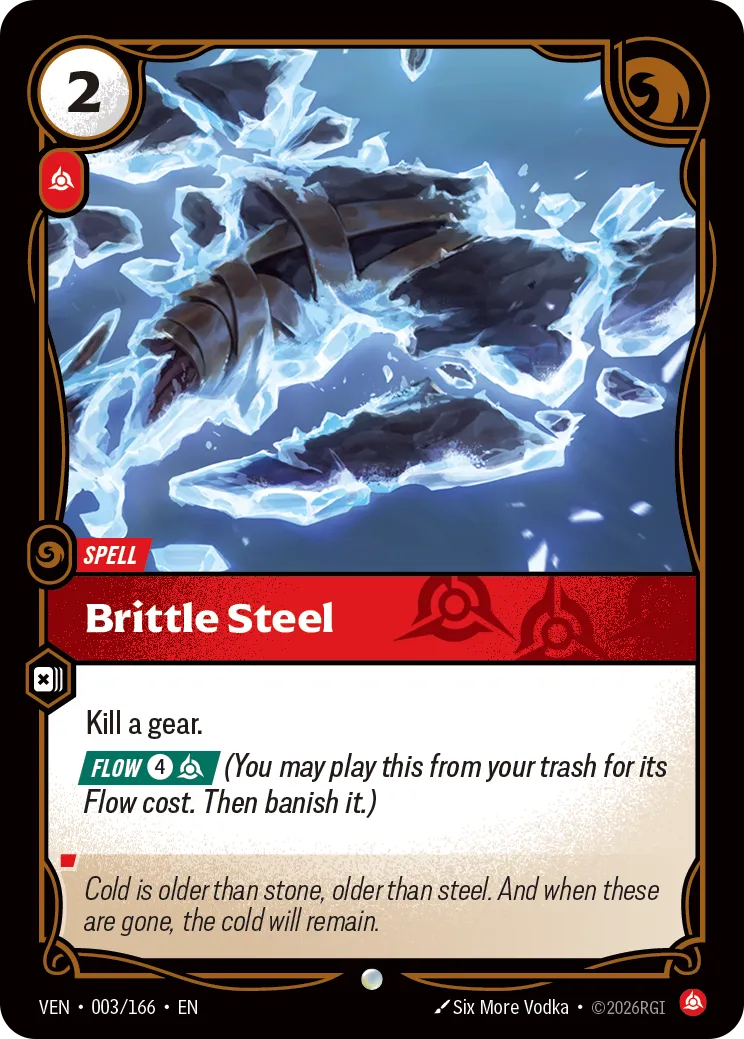 Brittle Steel - 003/166 (VEN) Common