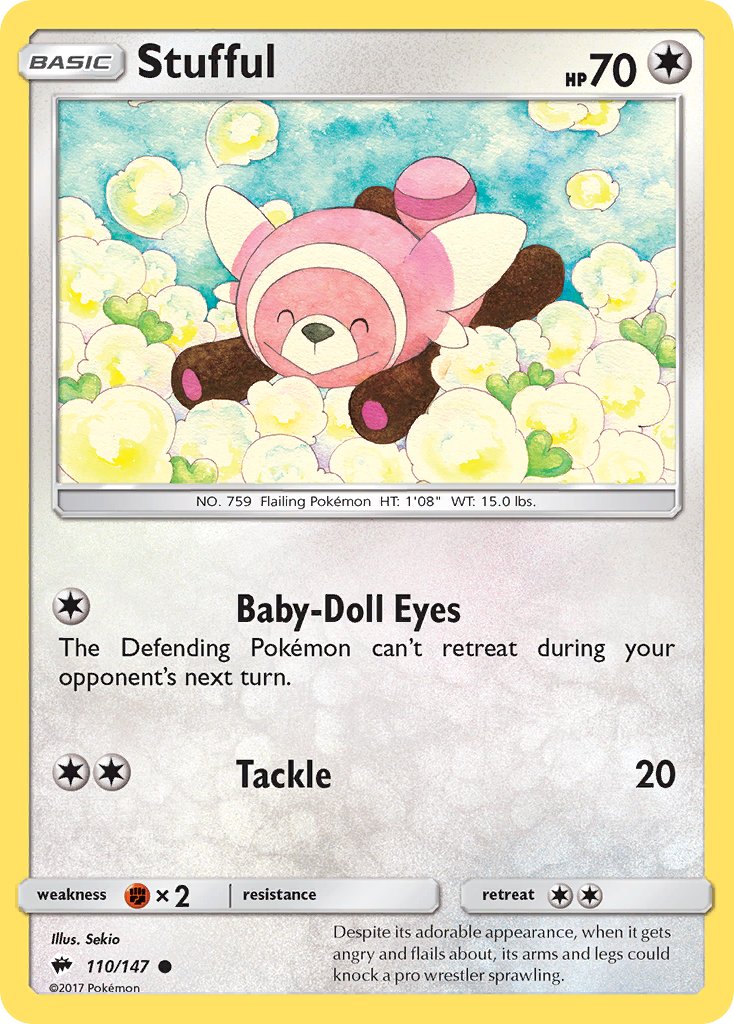 Stufful - 110/147 (SM:BUS) Common - Near Mint
