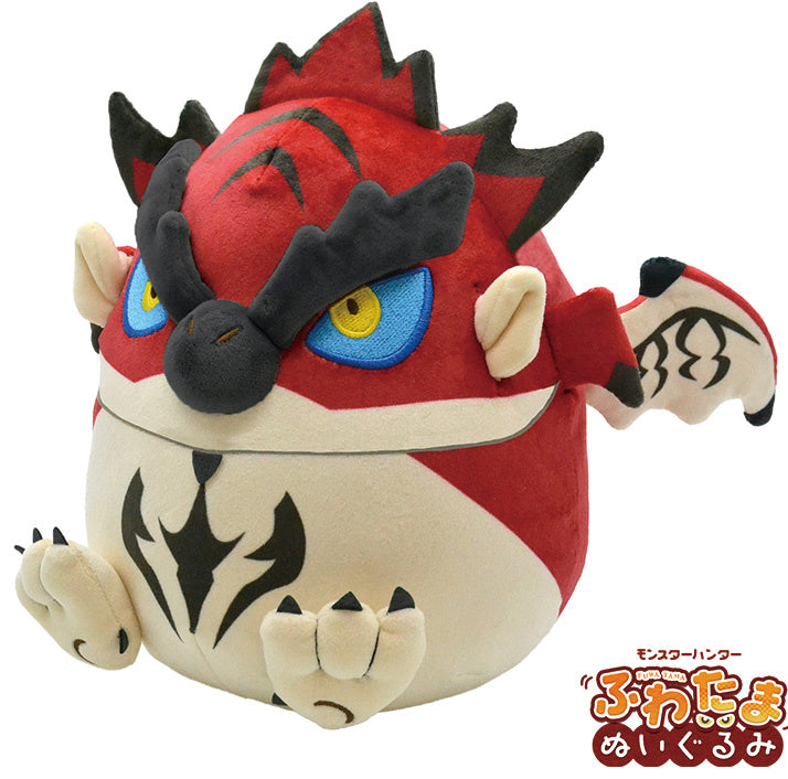 Monster Hunter: Fuwa Tama Plush Toy Rathalos (Reissue)