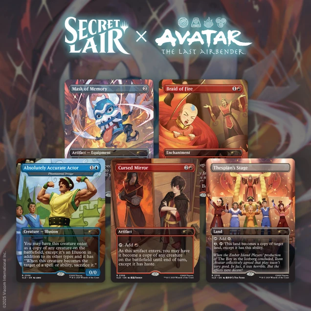 MTG: Secret Lair - Secret Lair x Avatar: The Last Airbender | The Ember Island Players