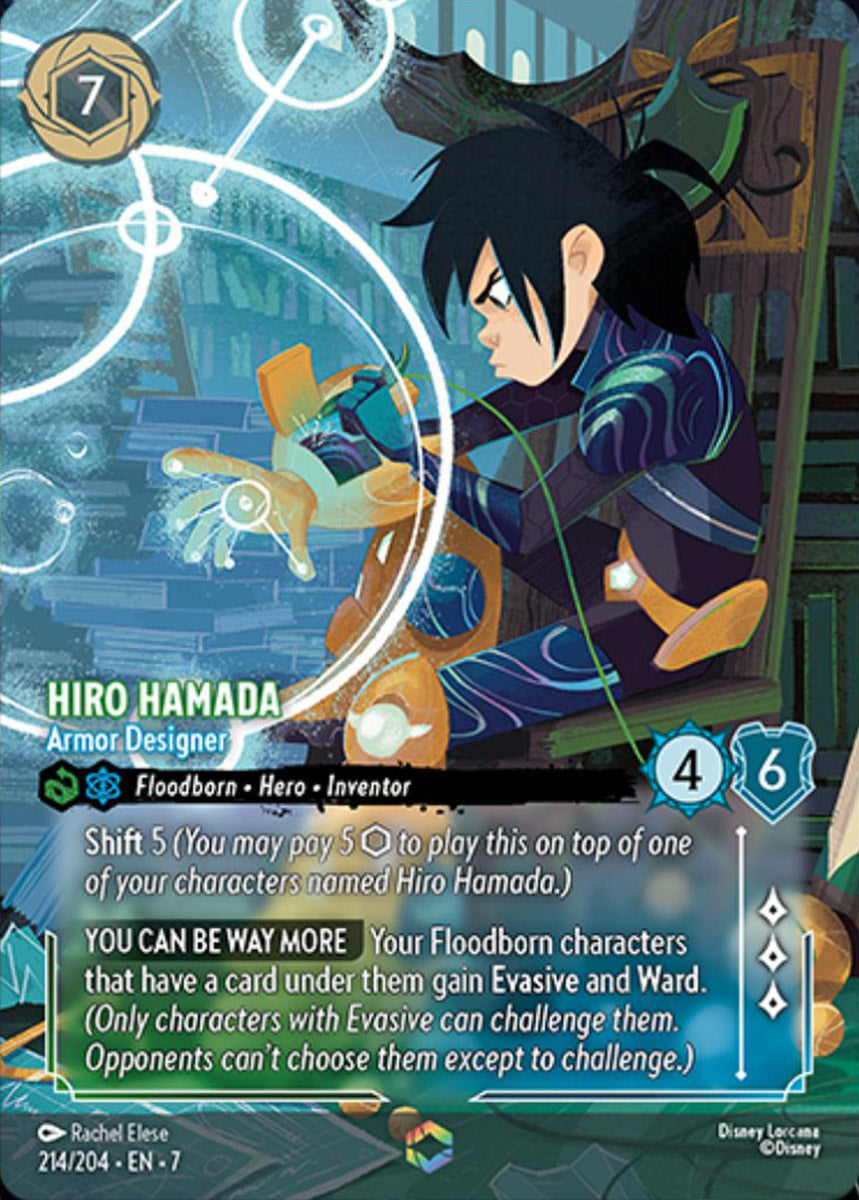 Hiro Hamada - Armor Designer (Archazia's Island - 214/204) Enchanted