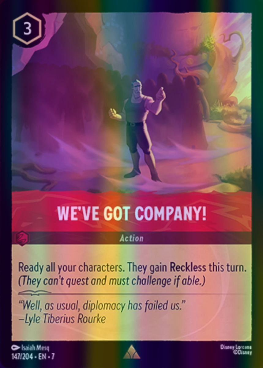 We've Got Company! (Archazia's Island - 147/204) Rare