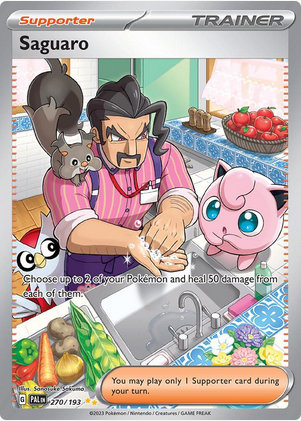 Saguaro - 270/193 (PAL) Special Illustration Rare - Light Play Holofoil