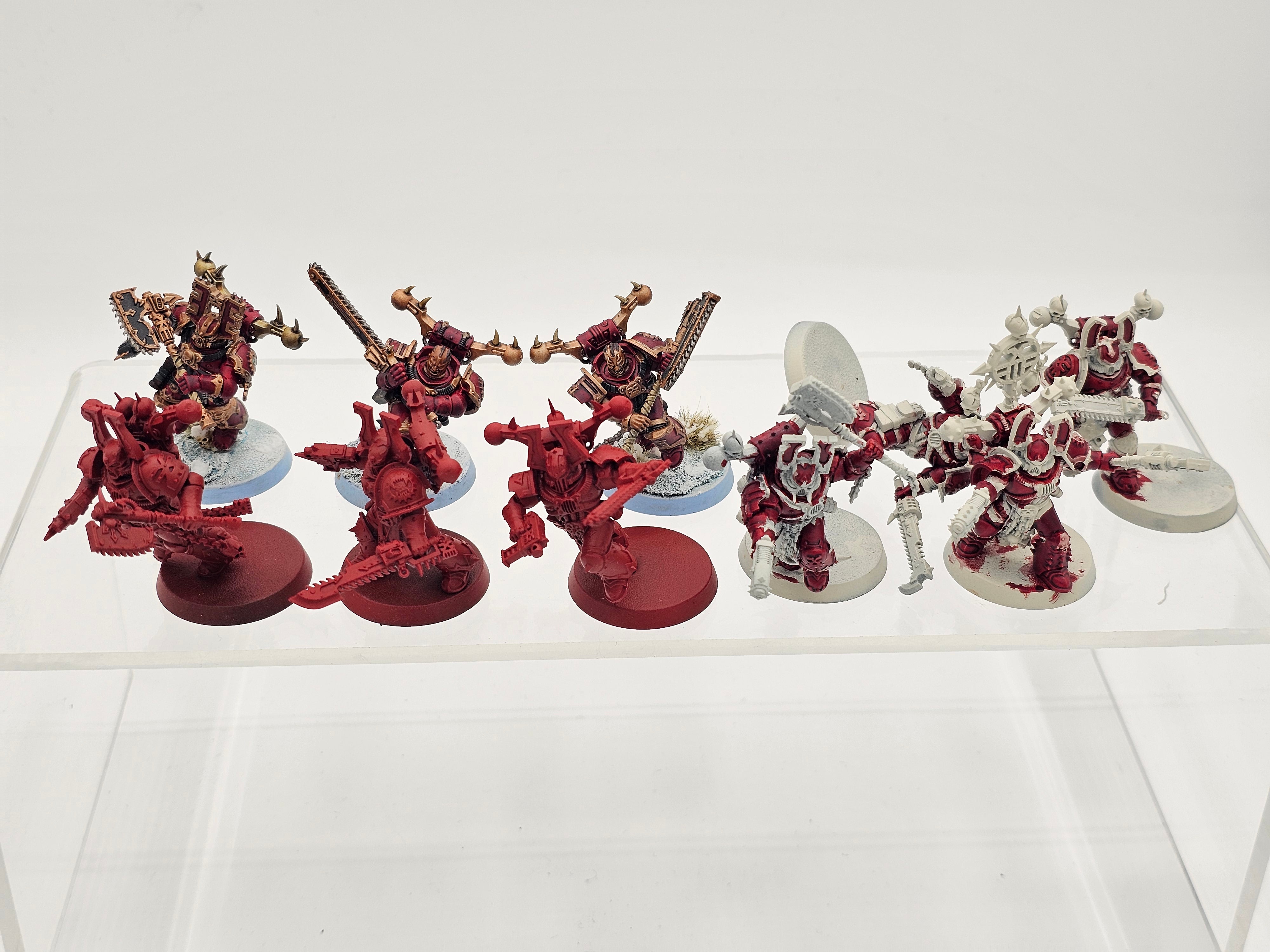 40K: Heretic Astartes: World Eaters - Khorne Berzerkers (USED) Lot 1