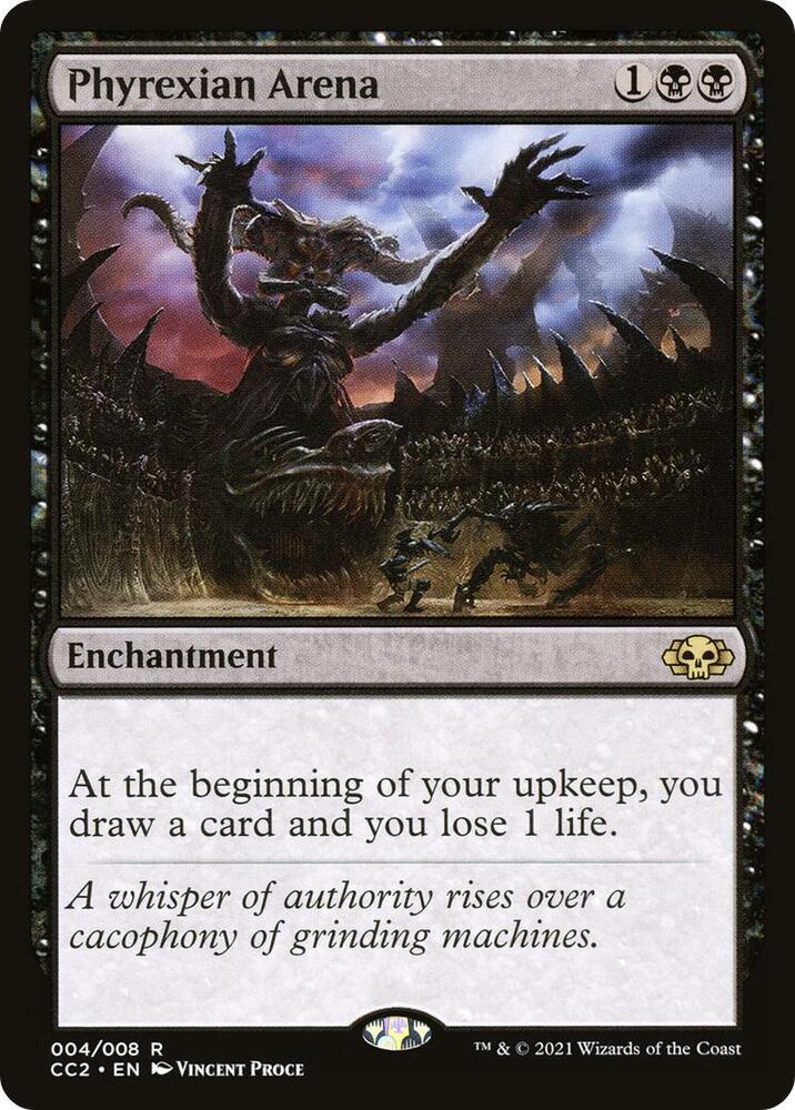 Phyrexian Arena (CC2-R-FOIL)