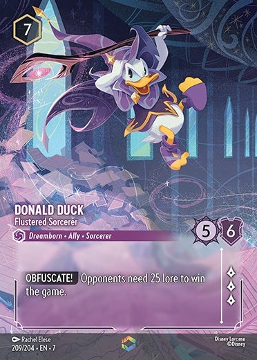 Donald Duck - Flustered Sorcerer (Archazia's Island - 209/204) Enchanted