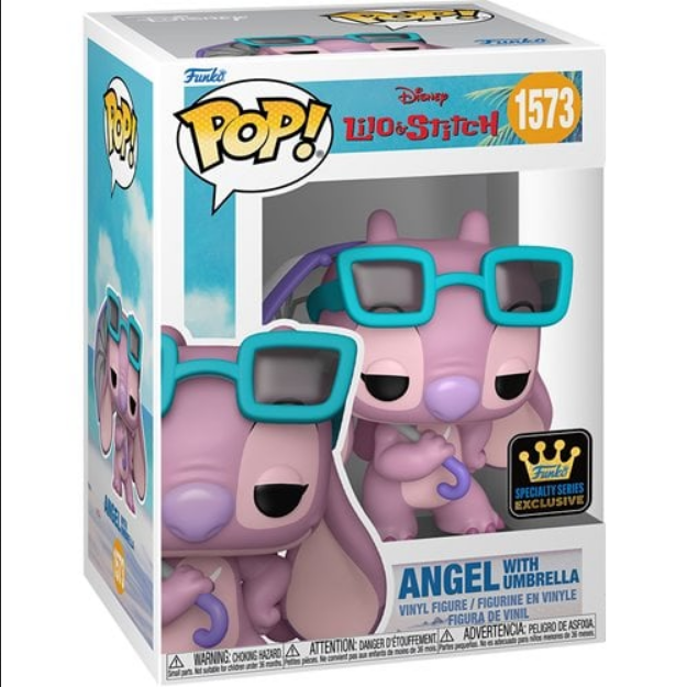 POP Figure: Disney Lilo & Stitch #1573 - Angel with Umbrella (Specialty Series)