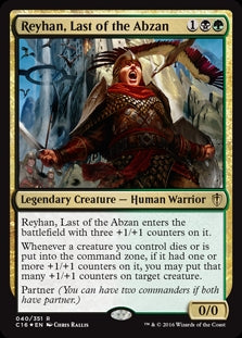 Reyhan, Last of the Abzan (C16-R-FOIL)
