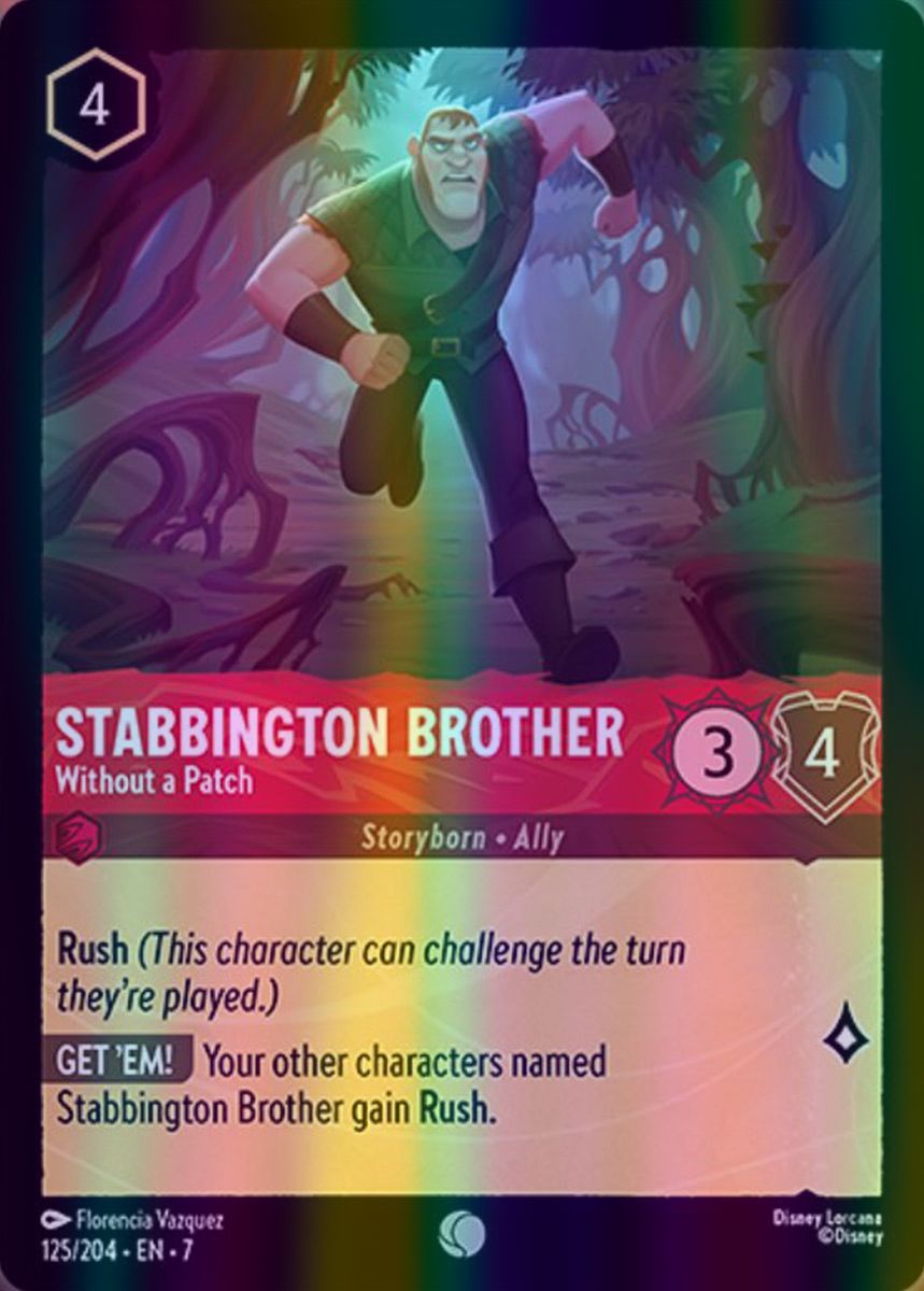 Stabbington Brother - Without a Patch (Archazia's Island - 125/204) Common