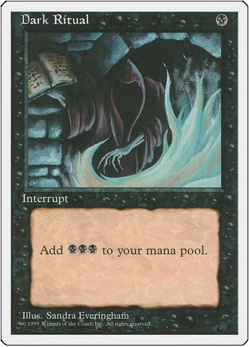 Dark Ritual (4ED-C) Light Play