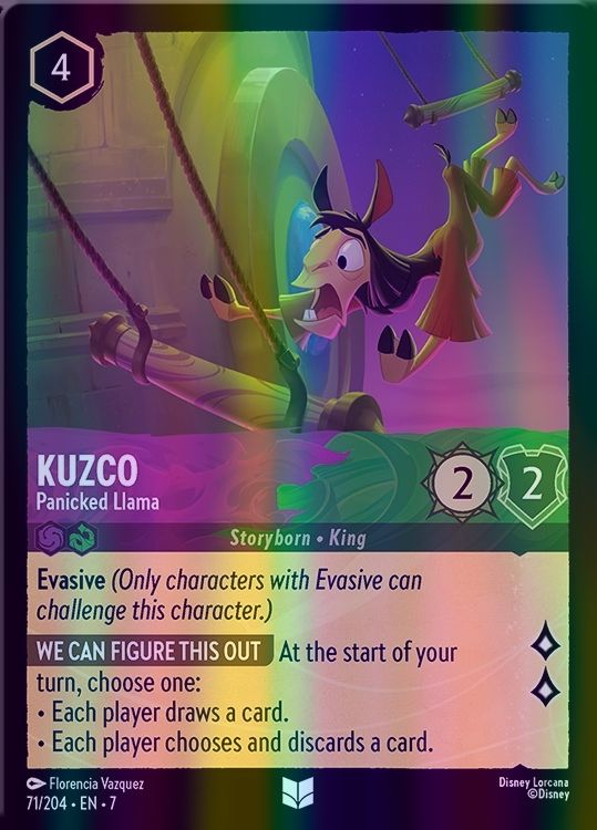 Kuzco - Panicked Llama (Archazia's Island - 071/204) Uncommon