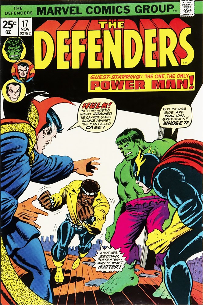 Defenders (1972 Series) #17 (7.0) 1st Cameo App The Wrecking Crew (Thunderball, Bulldozer, Piledriver & Wrecker)