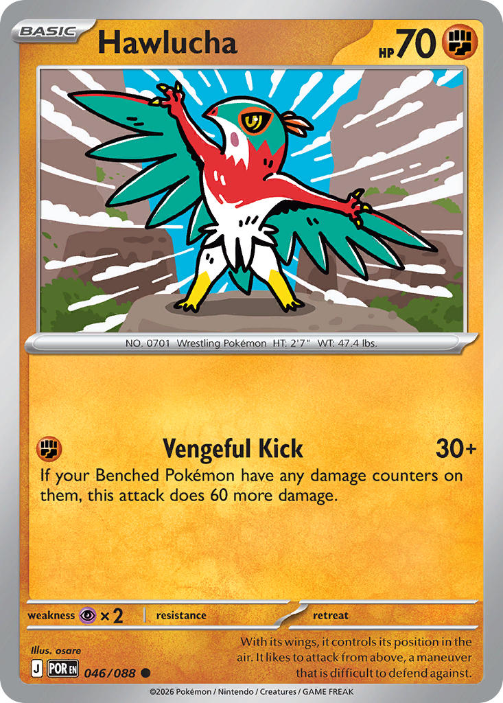 Hawlucha - 046/088 (POR) Common